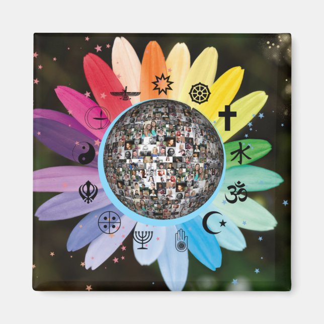 Alla Tillhör Mångfaldsintegrering Magnet (Framsidan)