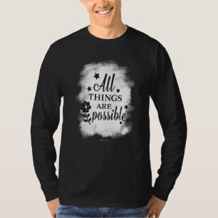 Alla ting är möjliga kristen bibelvers Reli T Shirt