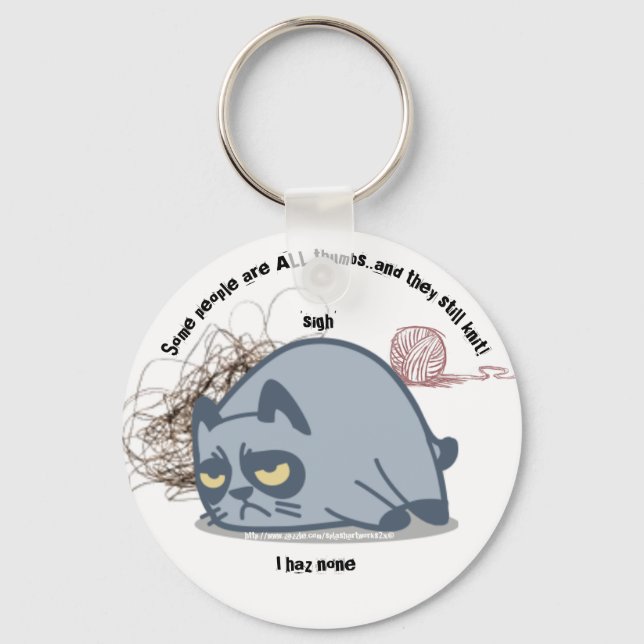 "Alla tummar.." Nyckelring (Framsida)