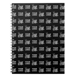 Alla två logotyper eller bilder som upprepar mönst anteckningsbok