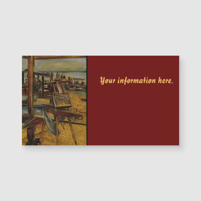 Alla Underbara målningar börjar med ett penseldrag (Framsida)