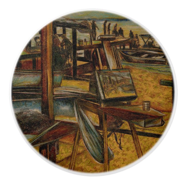 Alla Underbara målningar börjar med ett penseldrag Knopp (Framsidan)