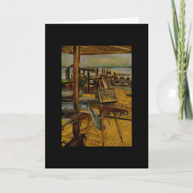 Alla Underbara målningar börjar med ett penseldrag Kort (Framsida)