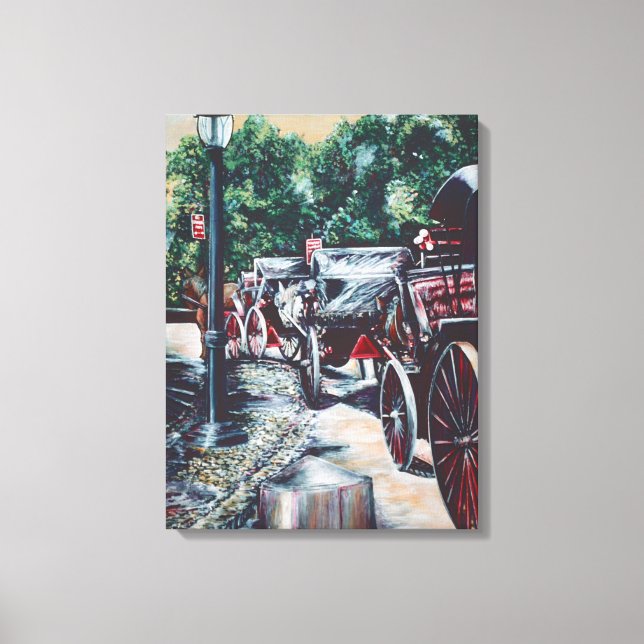 Alla Underbara storms berättar sig med en bryggnin Canvastryck (Framsida)