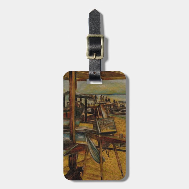 Alla Underbarare målningar börjar med ett penseldr Bagagebricka (Vertikal Framsida)