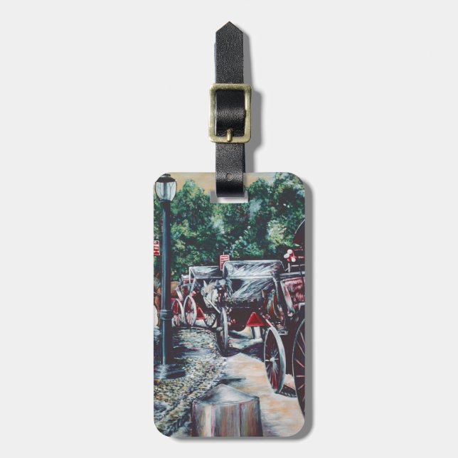 Alla Underbarare stormar meddelar sig själva med e Bagagebricka (Vertikal Framsida)