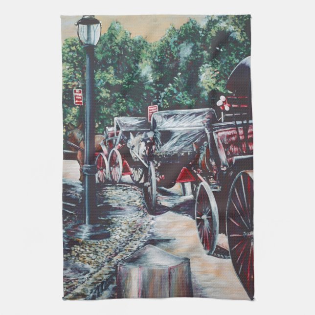 Alla Underbarare stormar meddelar sig själva med e Kökshandduk (Vertikal)