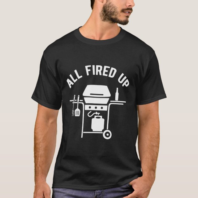 Alla upplösta BBQ-stölder T Shirt (Framsida)