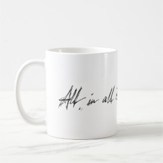 Alla ursäkter kaffemugg