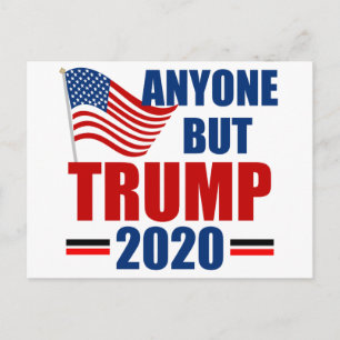 Alla utom Donald Trump 2020 Vykort