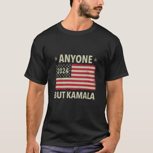 Alla utom Kamala Funny Anti Kamala Val 2024 T Shirt (Framsida)