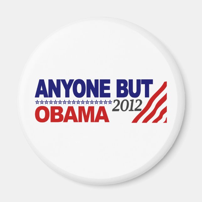 Alla utom Obama 2012 Magnet (Framsidan)