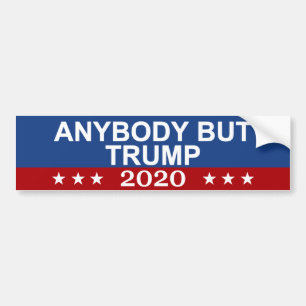 Alla utom Trump 2020 Bildekal
