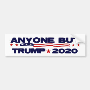Alla utom Trump 2020 Bildekal