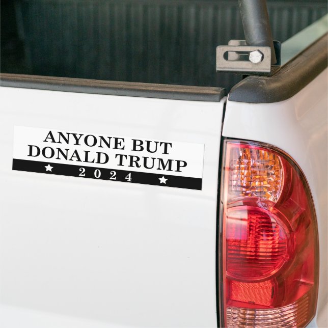 Alla utom Trump 2024 Bildekal (På lastbil)