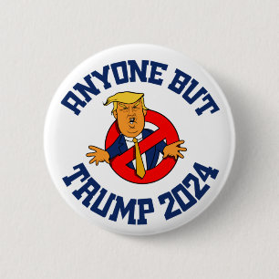 Alla utom Trump 2,25-tumsknapp Knapp