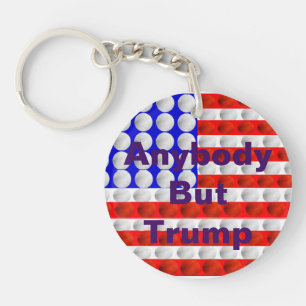 Alla utom Trump Keychain