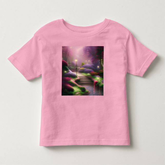 Alla vackra blommor t shirt (Framsida)