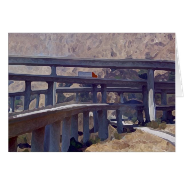 Alla vägar leder hem hälsningskort (Framsidan Horizontal)