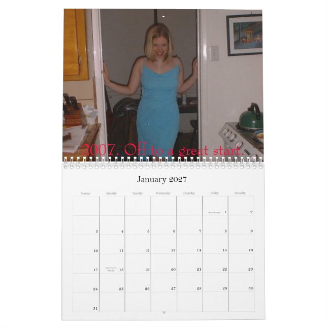 Alla varelser ....., Beffie, den djura whispereren Kalender (Jan 2027)