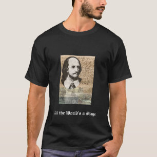Alla värld är en arrangera Shakespeare & jordklo Tröja
