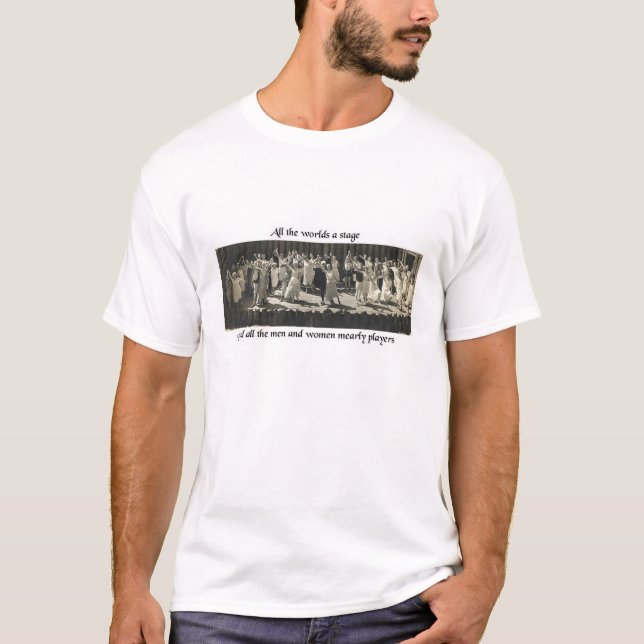 Alla världar en arrangera tee shirt (Framsida)
