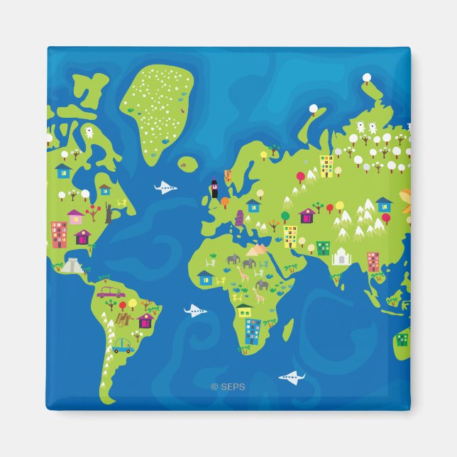 Alla Världar runt Magnet (Framsidan)