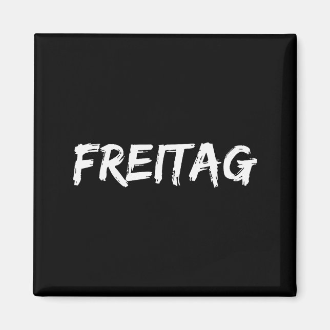 Alla veckans dagar, veckodag_ fredag  magnet (Framsidan)