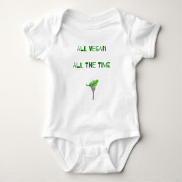 Alla Vegan hela tiden - Pro Vegan Baby Humor T Shirt