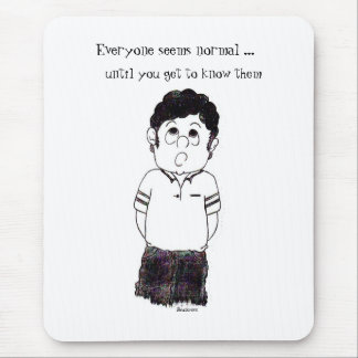 Alla verkar det normala ...... musmatta