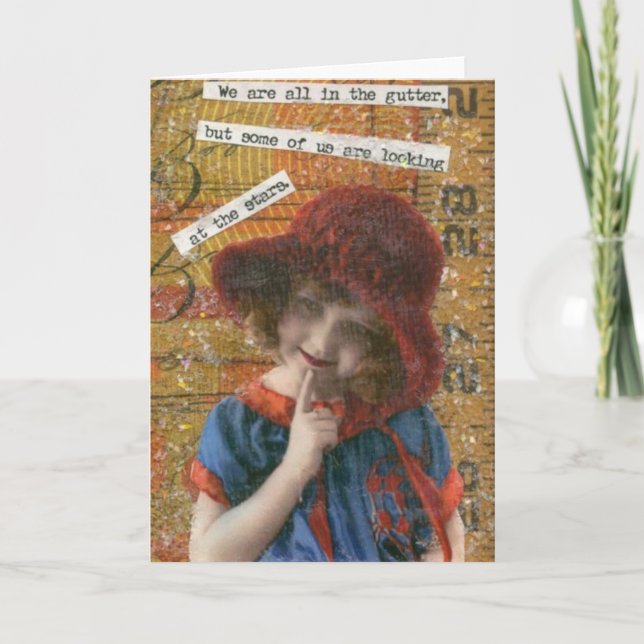 Alla vi är i avloppsrännan kort (Framsida)