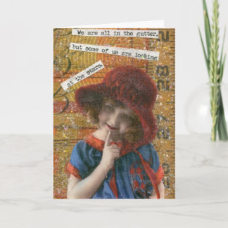 Alla vi är i avloppsrännan kort