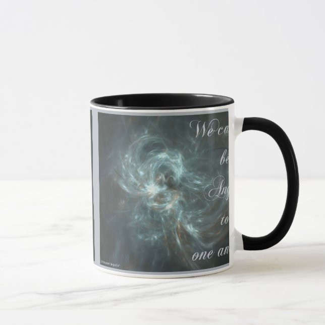 ALLA VI KAN VARA ÄNGLAR MUGG (Höger)