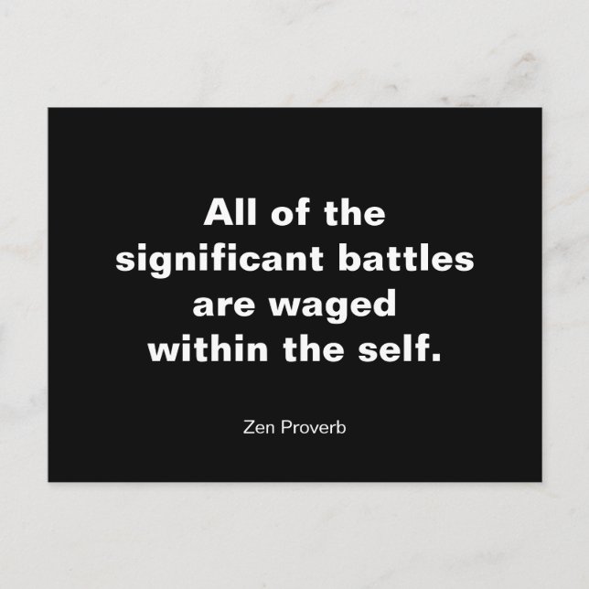 Alla viktiga slag vykort (Framsida)