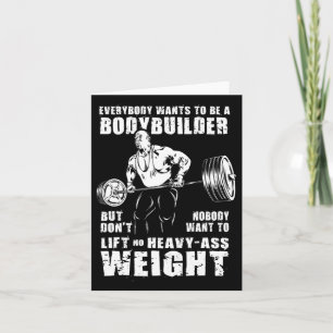 Alla vill bli en Bodybuilding-funny Ronnie C Kort