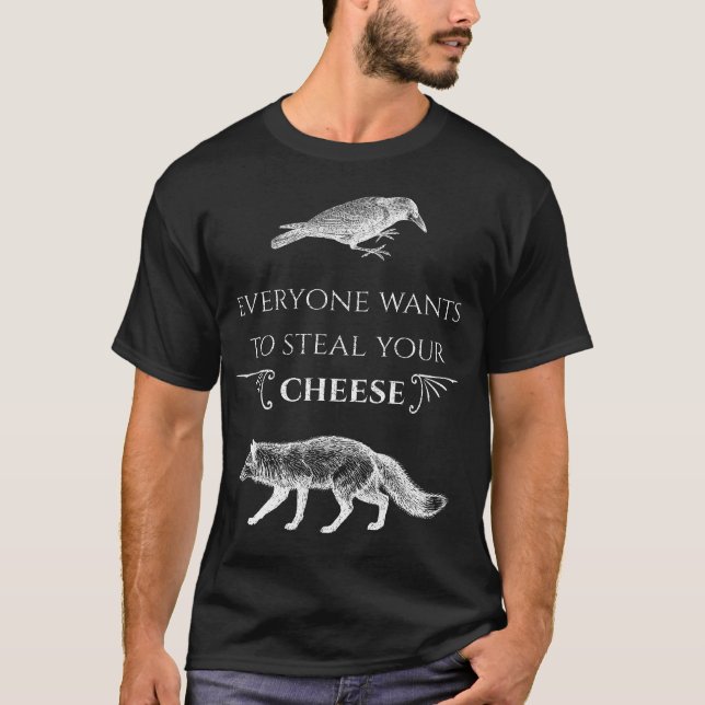 Alla vill frysa Kråkan för osträv T Shirt (Framsida)