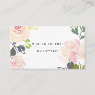 Alla yrkesverksamma botaniska Söt Flowers Visitkort