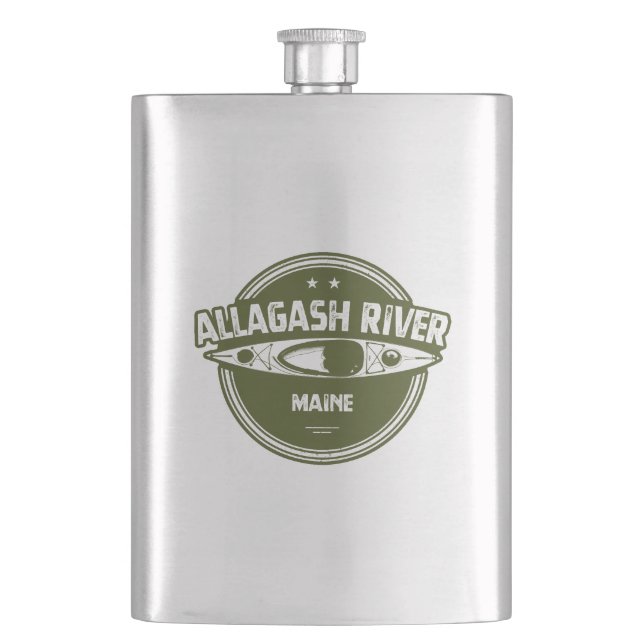 Allagash River Maine Kayak Fickplunta (Framsidan)