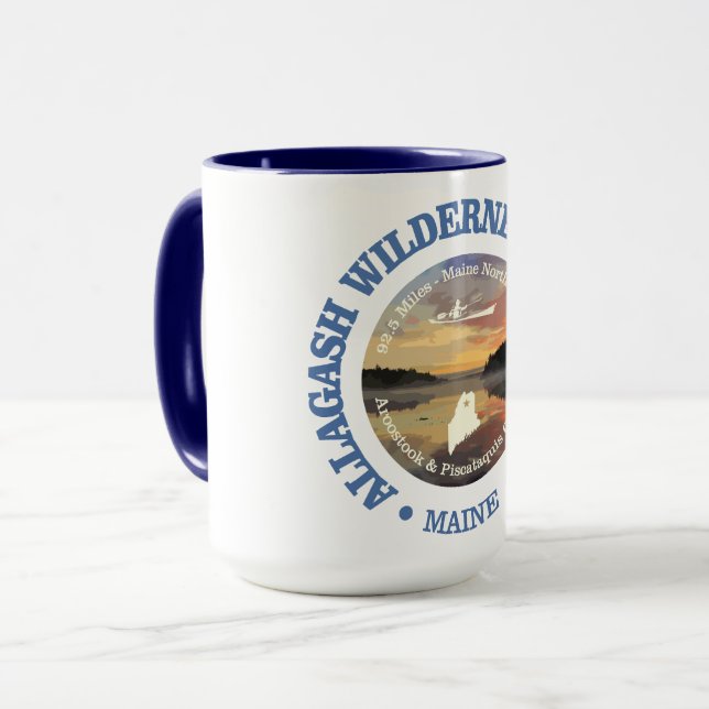 Allagash Wilderness Waterway Mugg (Framsida vänster)