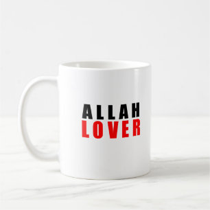 Allah älskare kaffemugg