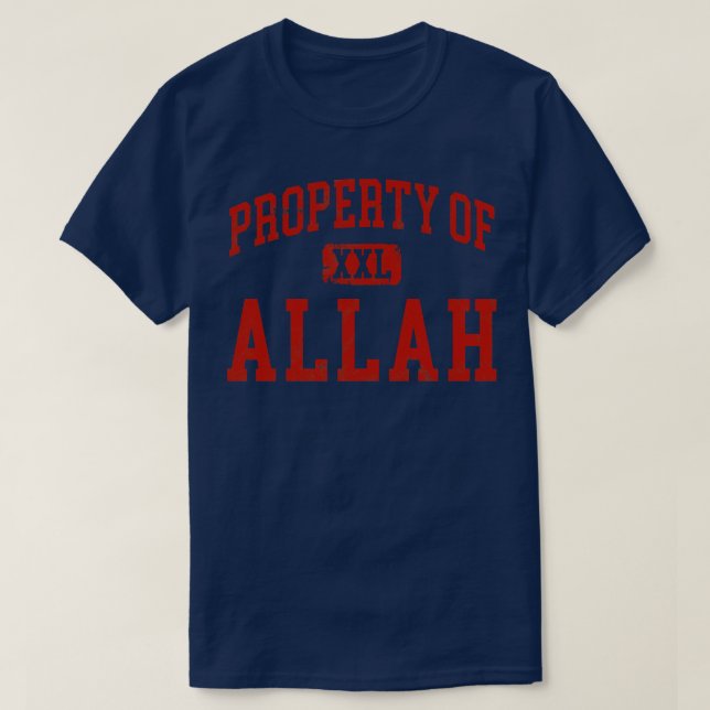 Allah nödlidande 1 t shirt (Design framsida)
