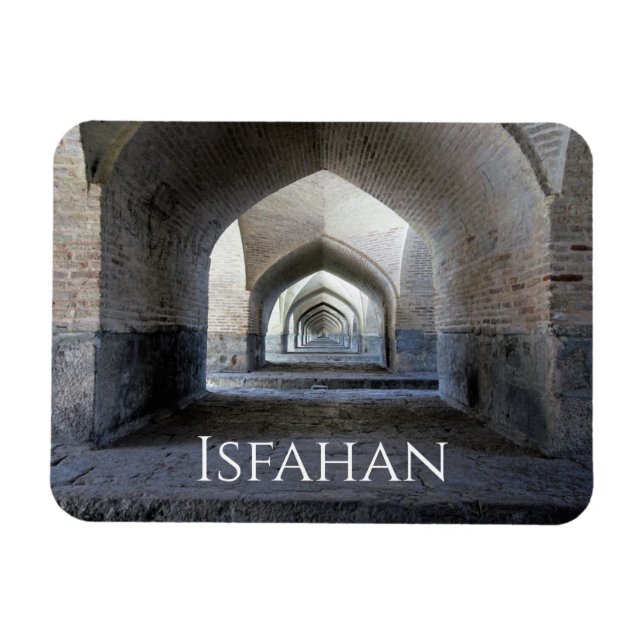 Allahverdi Khan Bridge, Isfahan, Iran Magnet (Horisontell)