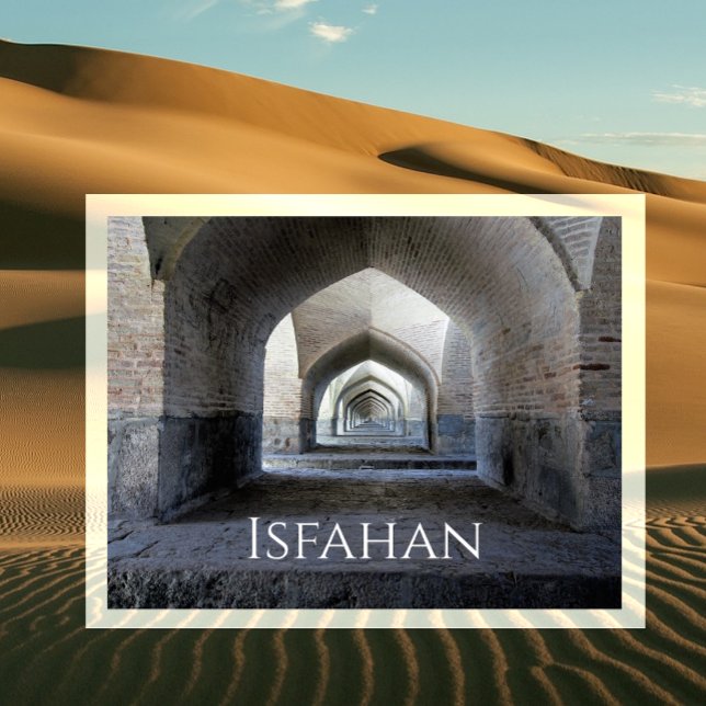Allahverdi Khan Bridge, Isfahan, Iran Vykort (Skapare uppladdad)
