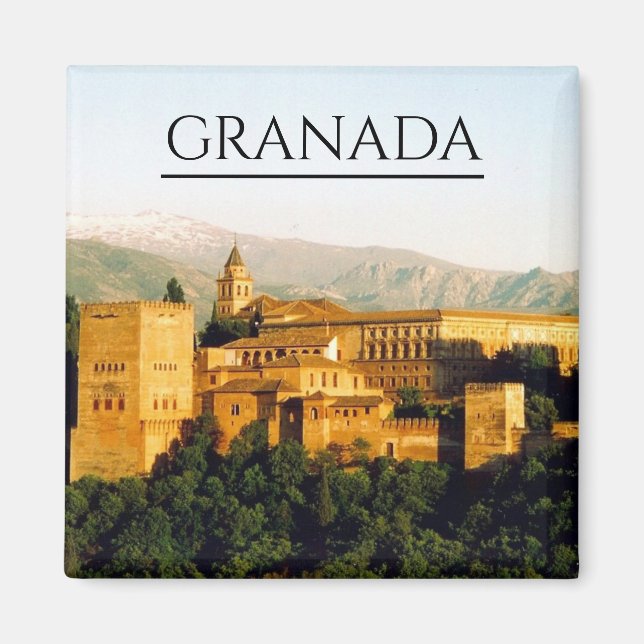 allambra granada magnet (Framsidan)