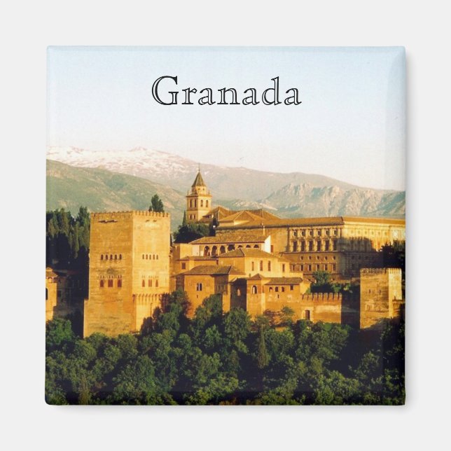 allambra granada magnet (Framsidan)