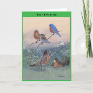 Allan Brooks Birds no1 Tack Kort
