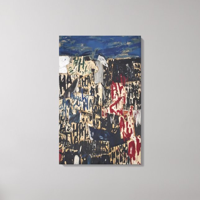 Allan Kaprow - Allan Kaprow om arvet efter Jackar Canvastryck (Framsida)