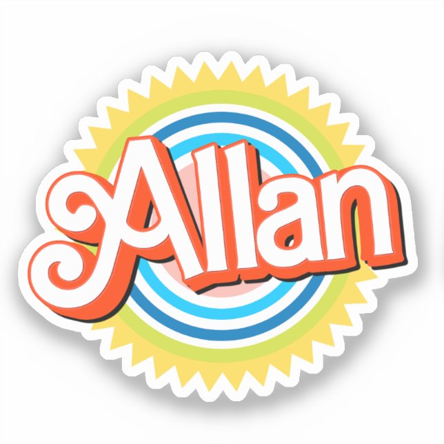 Allan: Kens Buddy Klistermärken (Framsida)