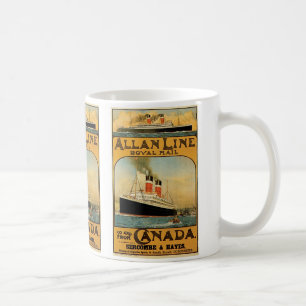Allan Line Kaffemugg