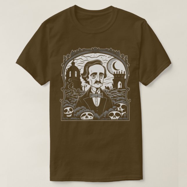 Allan Poe 1 T Shirt (Design framsida)